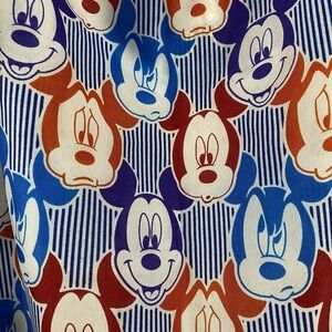 Mickey Mouse Womens 90s Emotion Scarf 62.5x45 Made in Italy Multicolor Accessory